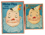 “SPEARS” CLOWN/SCOTSMAN LOT OF 5 BOXED RING TOSS GAMES.