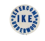 EISENHOWER COATTAIL NAME BUTTON.