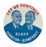 JOHNSON HUMPHREY "LET US CONTINUE" ATTRACTIVE LARGE JUGATE.