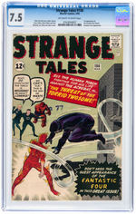 "STRANGE TALES" #106 MARCH 1963 CGC 7.5 VF- (HUMAN TORCH).