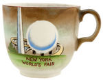 "NEW YORK WORLD'S FAIR" 1939 TEACUP LOT.