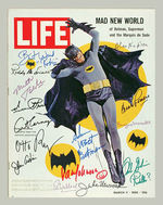 “LIFE” CLASSIC BATMAN CAST-SIGNED ISSUE.