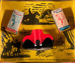 "HOPALONG CASSIDY IN HEART OF THE WEST" BOXED FILM VIEWER.