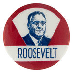 “ROOSEVELT” RARE VERSION OF COMMON DESIGN BUTTON.