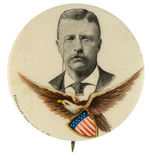 TR WITH EAGLE MULTICOLOR 1904 BUTTON.