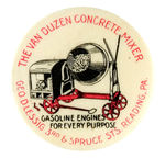 VAN DUZEN CONCRETE MIXER EARLY DESIGN FROM HAKE COLLECTION & CPB.