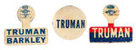 TRUMAN PAIR OF TABS PLUS NAME BUTTON.