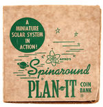 “ASTRO’S SPINAROUND PLAN-IT" BOXED BANK.