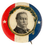 TAFT SCARCE PORTRAIT BUTTON.