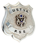 UNITED STATES TENNESSEE VALLEY AUTHORITY LARGE HEAVY SHIELD BADGE.