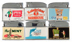 TRAVEL/TOURISM GROUP OF ELEVEN PROMO LIGHTERS.