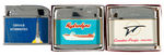 AIR AND SEA TRANSPORTATION GROUP OF SIX PROMO LIGHTERS.