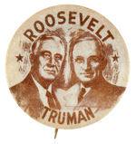 "ROOSEVELT/TRUMAN" LARGE 1944 JUGATE HAKE #19.