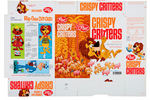 POST CEREAL BOX FLAT PAIR WITH LINUS THE LION.