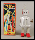 "SPARKY ROBOT" BOXED WIND-UP.