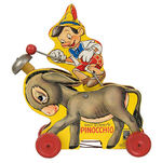 PLUCKY PINOCCHIO FISHER-PRICE PULL TOY.