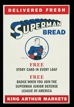 SUPERMAN BREAD SIGN.