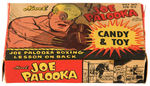 “JOE PALOOKA CANDY & TOY” BOX WITH ORIGINAL CONTENTS.