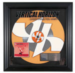 "VERTICAL HORIZON" RIAA HOLOGRAM SALES AWARD PAIR.