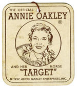 "ANNIE OAKLEY"/GAIL DAVIS FULL SIZE HARTLAND FIGURE.