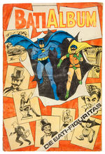 "BATMAN" RARE & COMPLETE PICTURE CARD ALBUM FROM PERU.