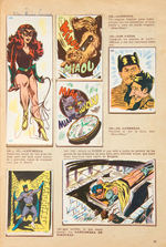 "BATMAN" RARE & COMPLETE PICTURE CARD ALBUM FROM PERU.