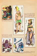 "BATMAN" RARE & COMPLETE PICTURE CARD ALBUM FROM PERU.