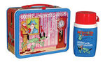 "GOOBER AND THE GHOST CHASERS/INCH HIGH PRIVATE EYE" METAL LUNCHBOX WITH THERMOS.