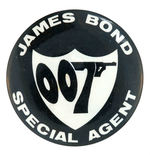 "JAMES BOND 007 SPECIAL AGENT" AUSTRALIAN BUTTON.