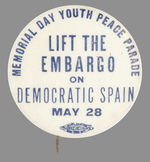 1930s YOUTH PARADE FOR DEMOCRATIC SPAIN.