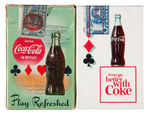 "DRINK COCA-COLA" SEALED CARD DECK PAIR.