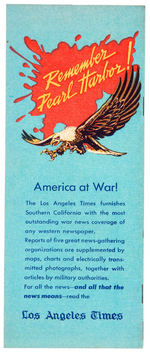 "LOS ANGELES TIMES THE SPIRIT OF '42 STAMP ALBUM."