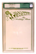 “SUPERMAN:  THE WEDDING ALBUM” HIGHEST GRADE CGC COMIC.