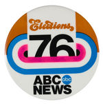 "ABC NEWS" CARTER/FORD DEBATE JUGATE PLUS TWO ADDITIONAL BUTTONS.