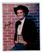 TV WESTERN STARS AUTOGRAPHED TRIO.