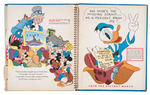 "WALT DISNEY THE VICTORY MARCH/THE MYSTERY OF THE TREASURE CHEST" HARDCOVER.