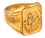 RARE 1936 AIRLINE HOSTESS RING ALTHOUGH STRONG RESEMBLANCE TO WILMA DEERING OF BUCK ROGERS.