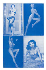 "NEW ART PORTRAITS" PIN-UP EXHIBIT CARDS & VENDING MACHINE SIGN.