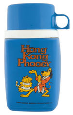 "HONG KONG PHOOEY" METAL LUNCHBOX WITH THERMOS.