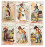 "THE GAME OF BRER RABBIT" BOXED CARD GAME.