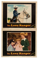 "THE LONE RANGER" LOBBY CARD SET.