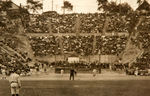 1922 “DETROIT GRENNAN’S CAKES VS. ROSENBLUMS” LARGE PANORAMIC REAL PHOTO.