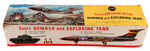 "SEARS EXCLUSIVE DESIGN BOMBER AND EXPLODING TANK" LARGE AND IMPRESSIVE BOXED SET.