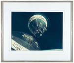 GEMINI 6A/7 MULTI-ASTRONAUT SIGNED PHOTO DISPLAY.