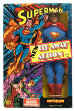 "SUPERMAN" LARGE SIZE BOXED MEGO FIGURE.