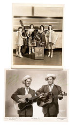 EARLY COUNTRY MUSIC SIGNED PHOTO LOT.