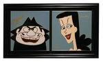 BORIS AND NATASHA LIMITED EDITION ART TILES SIGNED BY VOUGHT AND FOREY.