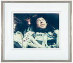 GEMINI 12 ASTRONAUT JAMES LOVELL SIGNED PHOTO DISPLAY.