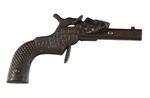 CAST IRON IVES LION HEAD CAP GUN.