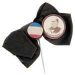 McKINLEY RARE MEMORIAL BUTTON PLUS MOURNING STICKPIN.